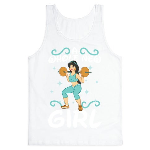 A Whole New Girl (light) Tank Top